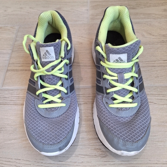 Adidas women's grey and lime running shoes - size 9 - Picture 3 of 9